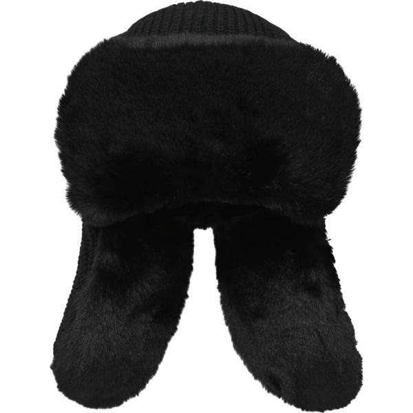 Cappello da donna in nero pece completo Terranova