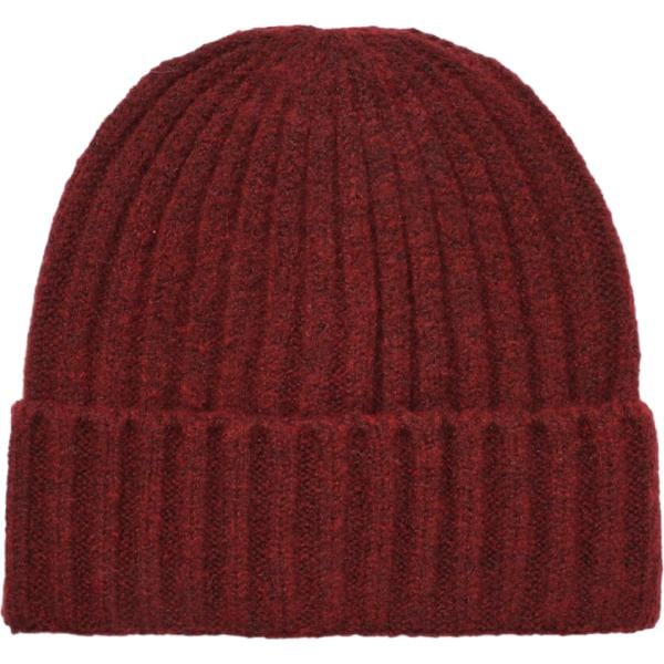 Beanie da uomo in bordeaux lavorato a maglia Terranova Terranova