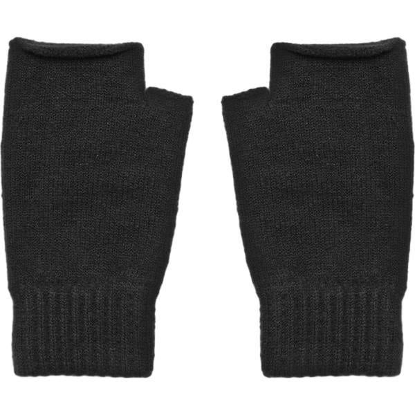 Guanti da donna in nero pece in viscosa Terranova