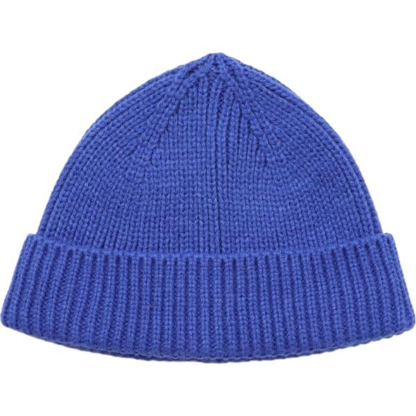 Beanie da uomo in blu scuro lavorato a maglia Terranova Terranova