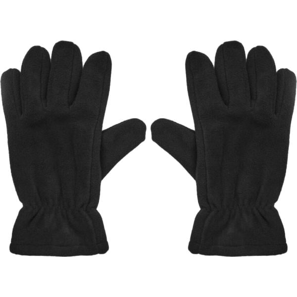 Guanti da uomo in nero pece Terranova