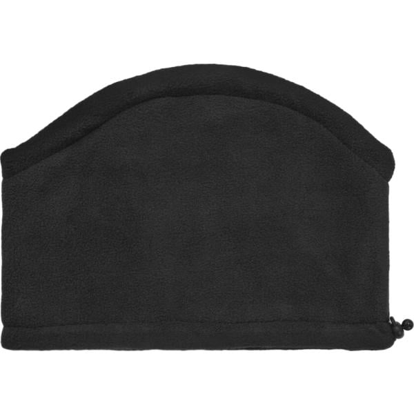 Scaldacollo da uomo in nero pece con coulisse Terranova