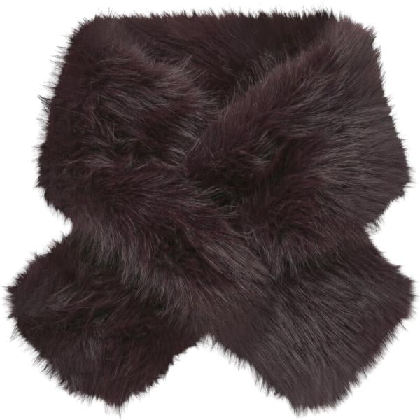Sciarpa da donna in marrone scuro Terranova