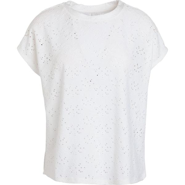 camiseta Only blanco un solo color