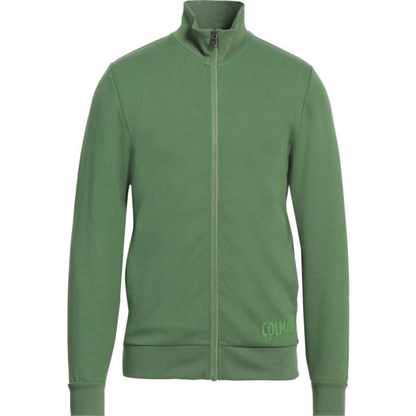 sudaderas Colmar verde un solo color