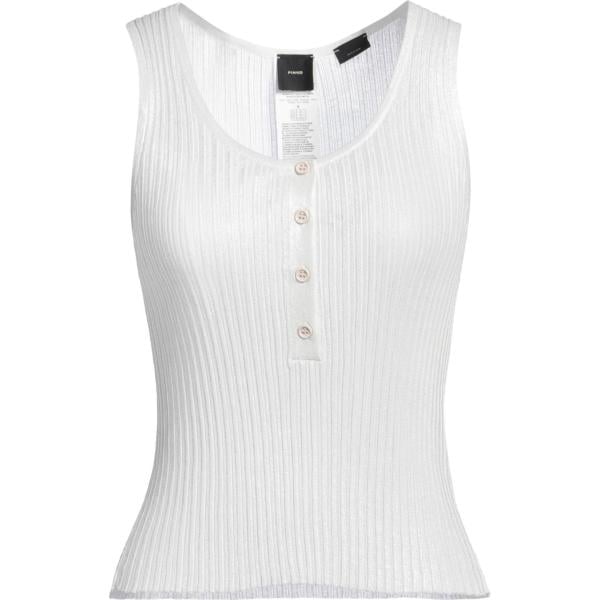 top Pinko blanco un solo color