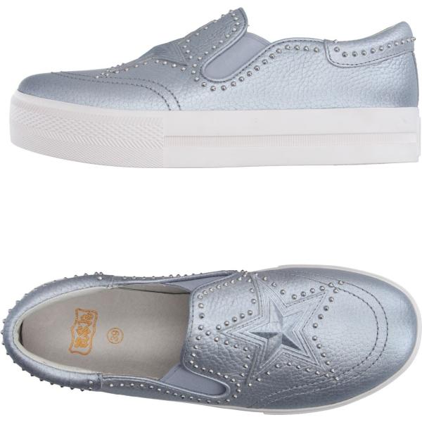 Sneakers flatform Ash gris un solo color