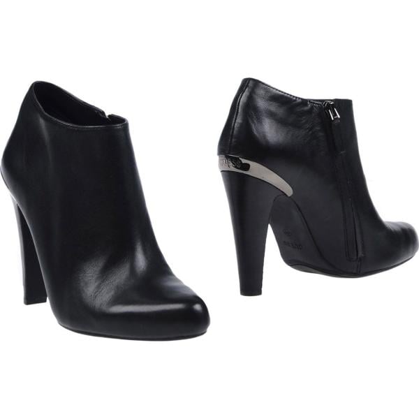 botines Guess negro un solo color