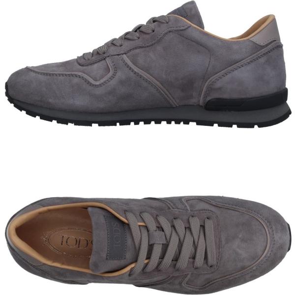 sneakers Tods gris un solo color