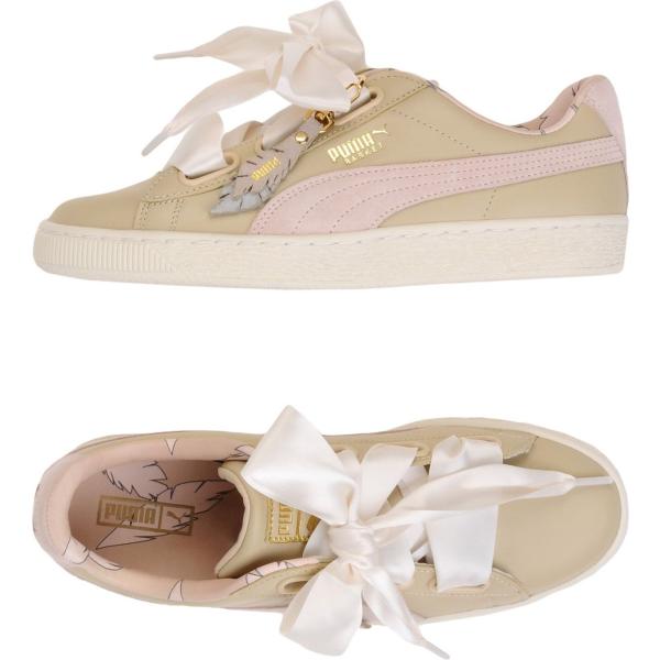 Sneakers basket con cuore Puma un solo color