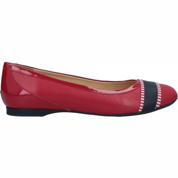 bailarinas Geox rojo un solo color
