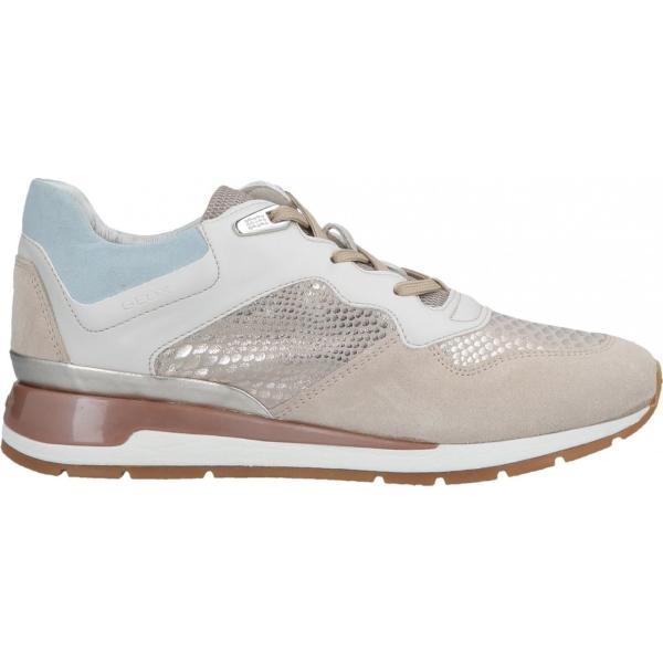 sneakers Geox gris con diseños