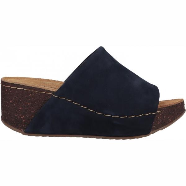 sandalias Lumberjack azul un solo color