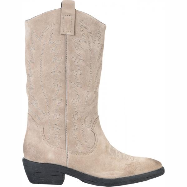 Botas y anfibios con cubano in pelle Bruno Premi un solo color