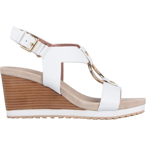 sandalias romanas Lumberjack blanco un solo color
