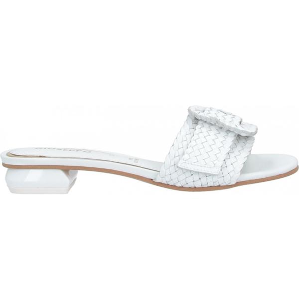 sandalias de tacón Gioseppo blanco un solo color