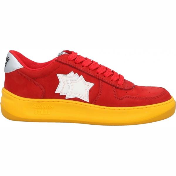 sneakers Atlantic Stars rojo un solo color