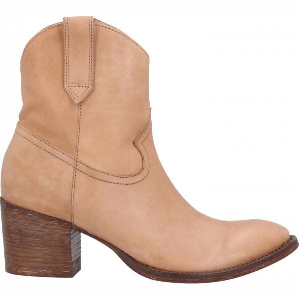 Botas y anfibios Carla G. marrón un solo color