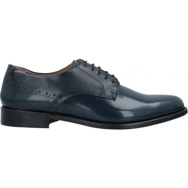 zapatos con cordones Bryan Shoes azul un solo color