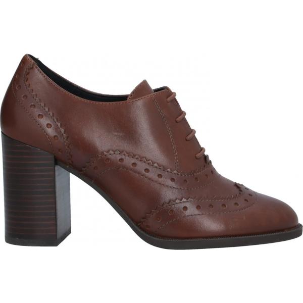 zapatos con cordones Geox marrón un solo color
