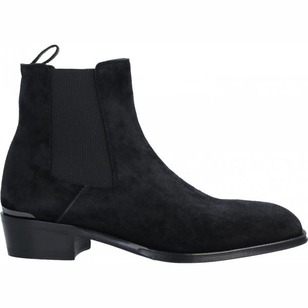 botas y botines Alexander Mcqueen negro un solo color