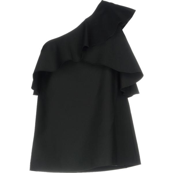 Top Pinko negro un solo color