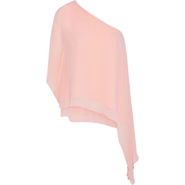 top Haute Hippie rosa un solo color