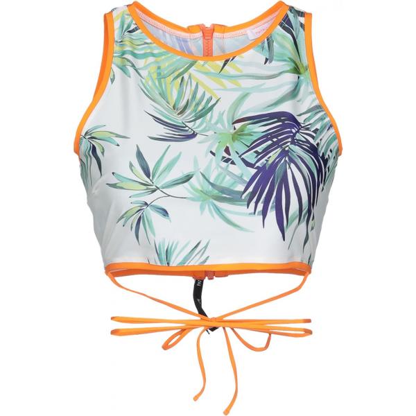 Top fantasia floreale jersey Patrizia Pepe verde de flores