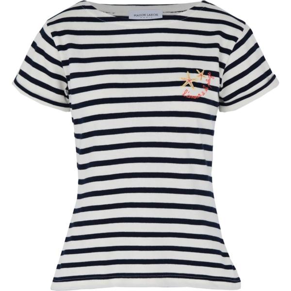 Top jersey Maison Labiche de rayas