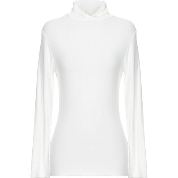 Top jersey Alpha Studio blanco un solo color