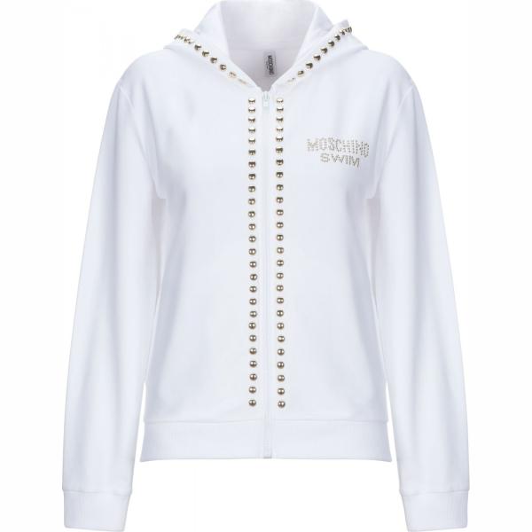 Top Moschino blanco un solo color
