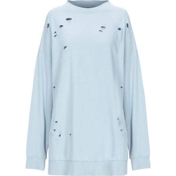 Top Pinko azul un solo color