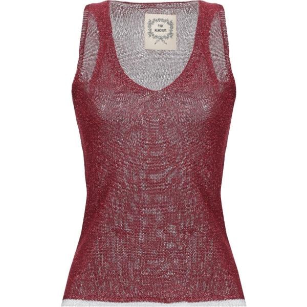 top Pink Memories rojo un solo color