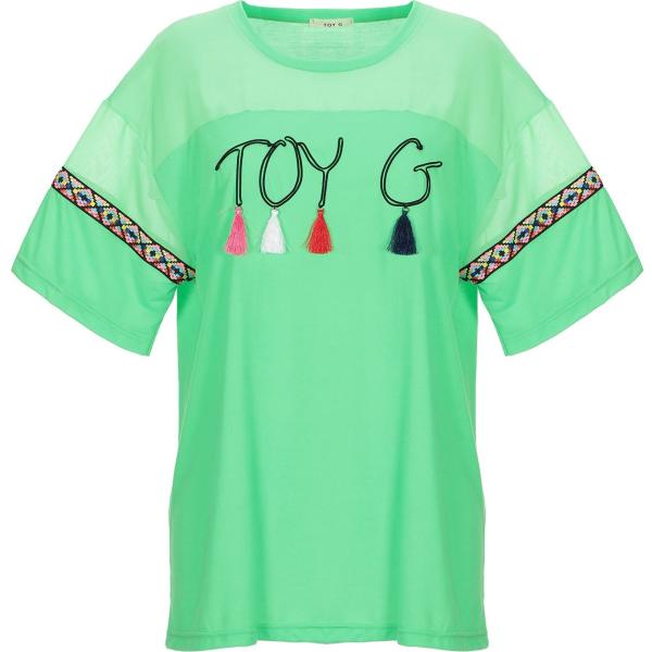 camiseta Toy G. verde un solo color