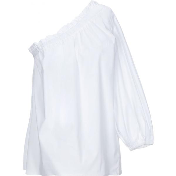 Top Rue•8Isquit blanco un solo color