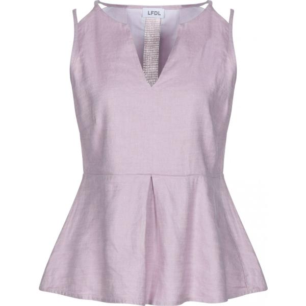 top Lfdl rosa un solo color