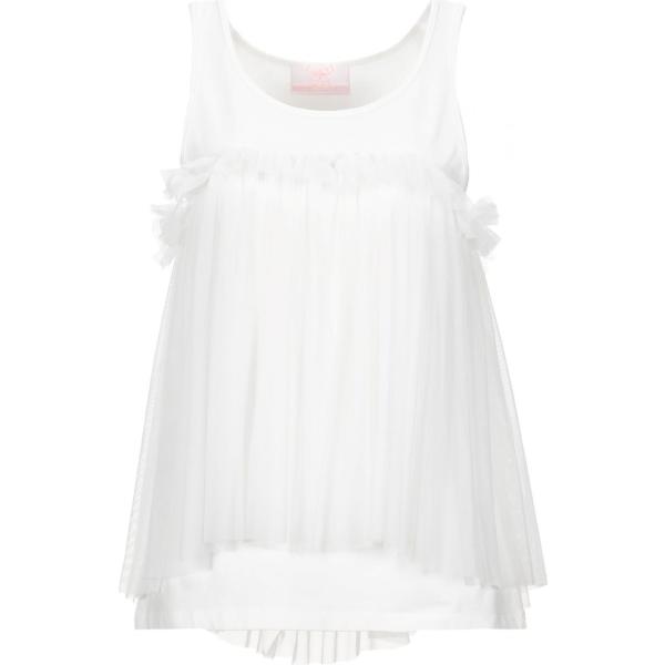 top No Secrets blanco un solo color