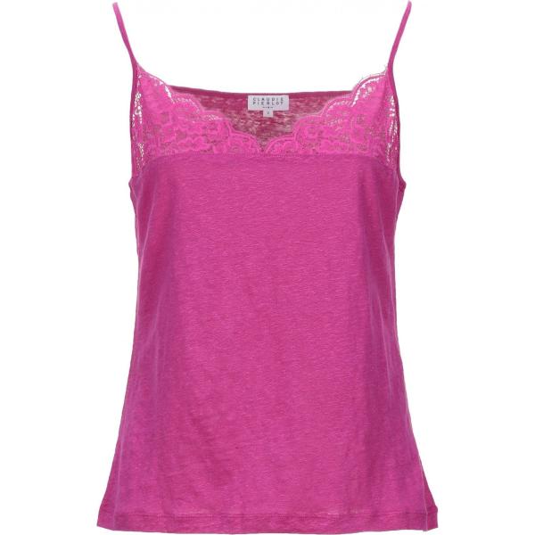 camiseta Claudie Pierlot violeta un solo color
