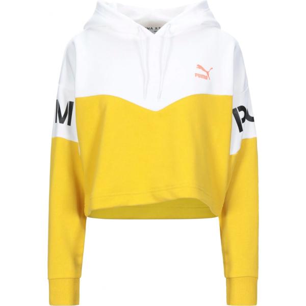 sudaderas con capucha Puma blanco con diseños