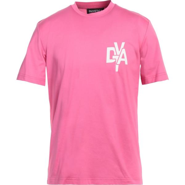camiseta Duvetica rosa con diseños