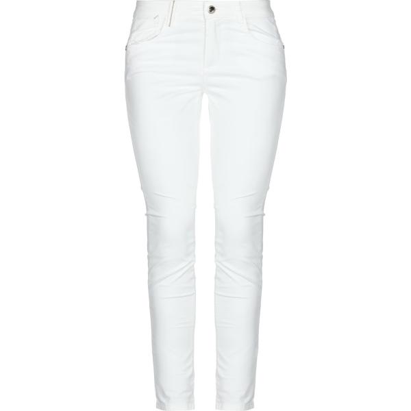 pantalones YES ZEE by ESSENZA blanco un solo color
