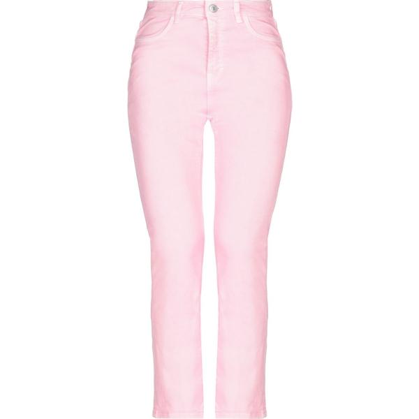 Pantalone in denim Haikure rosa un solo color