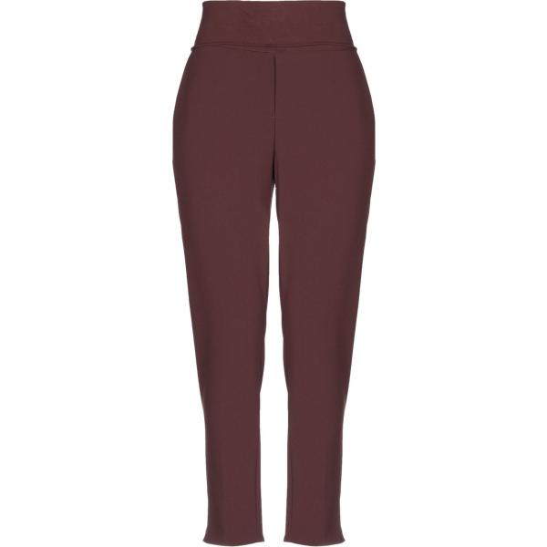 pantalones Manila Grace marrón un solo color