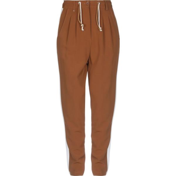 pantalones Berna marrón un solo color