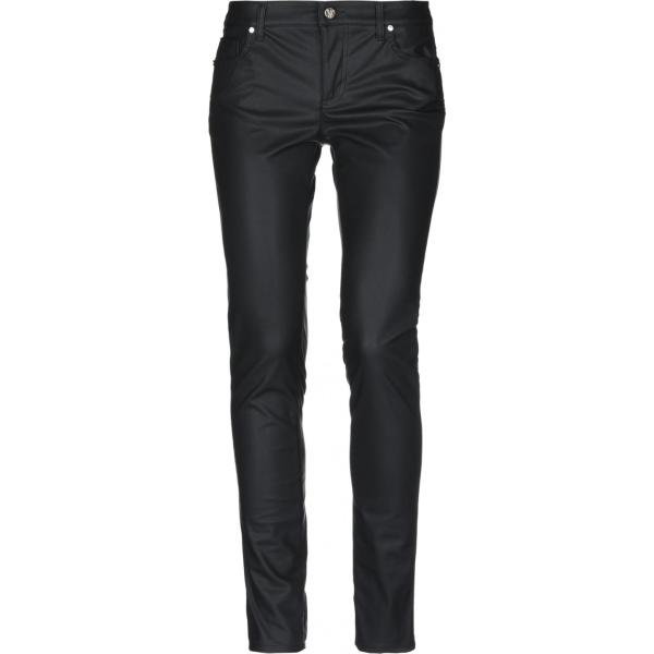 pantalones Versace Jeans negro un solo color