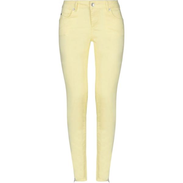 pantalones Liu •Jo amarillo un solo color