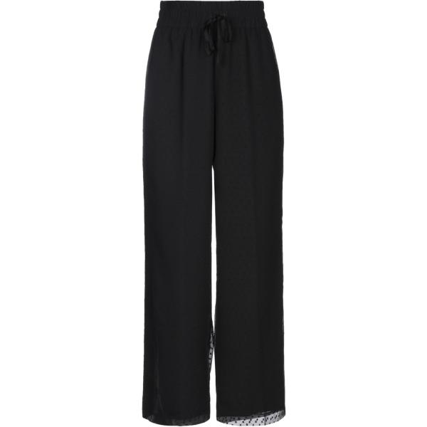 Pantalone 19.70 Nineteen Seventy negro un solo color