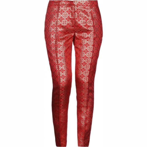 pantalones FEMME by MICHELE ROSSI rojo con diseños