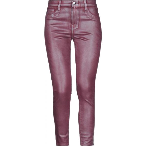 pantalones pitillo J Brand violeta un solo color