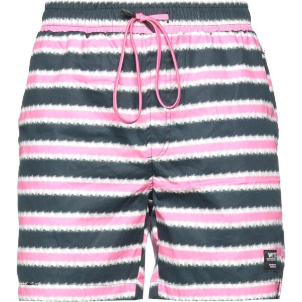 bermudas Wesc multicolor de rayas